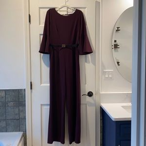 Calvin Klein burgundy size 8 romper